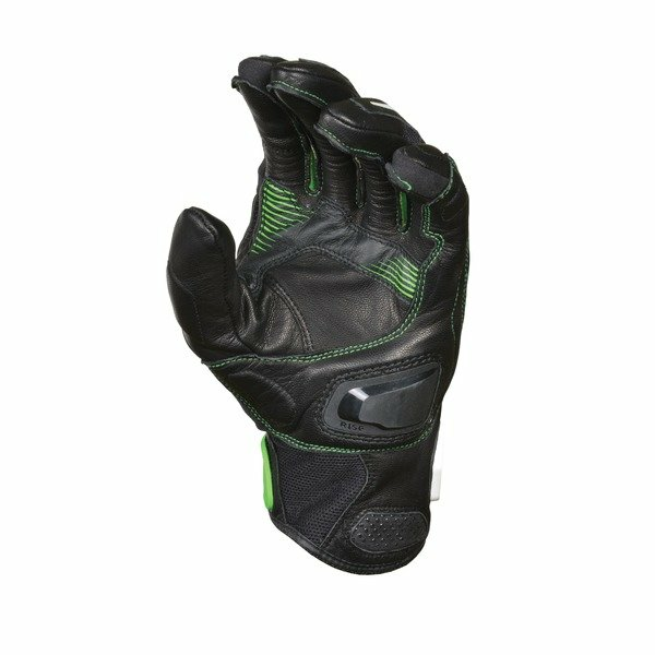Manusi de piele vara MACNA OZONE Negru/Rosu fluo XXL, 3, nordicamoto.ro