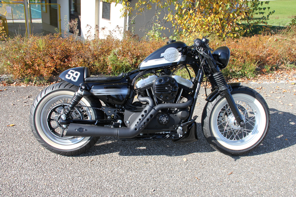 Rear Fender Cafe With Seat Black, 5, nordicamoto.ro