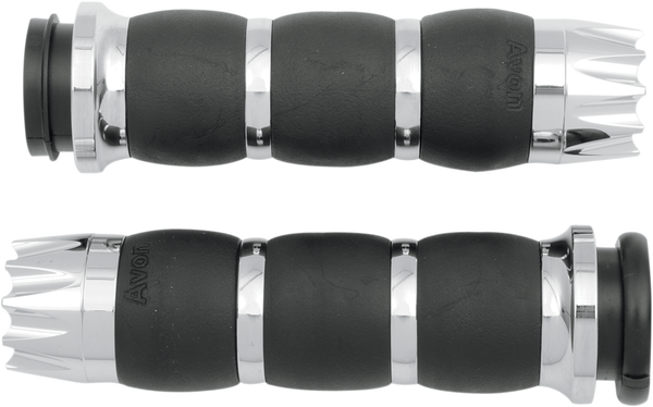 Excalibur Velvet Air Grips Black, 1, nordicamoto.ro