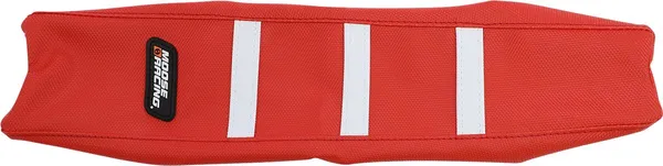 MOOSE RACING Ribbed Seat Cover Red, 1, nordicamoto.ro