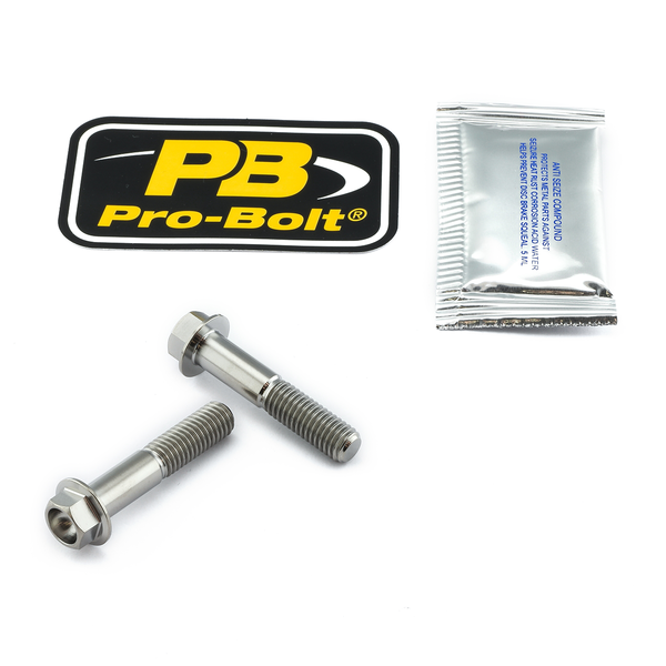 Titanium Clip-on / Handle Bar Mount Bolt Kit, 1, nordicamoto.ro