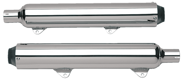 3-1/2(r) Slip-on Mufflers Chrome, 1, nordicamoto.ro