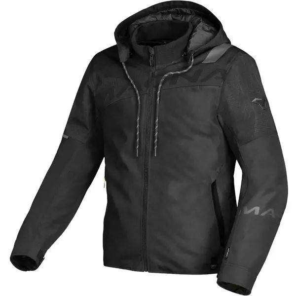 Geaca impermeabila Macna Racoon Negru S, 3, nordicamoto.ro