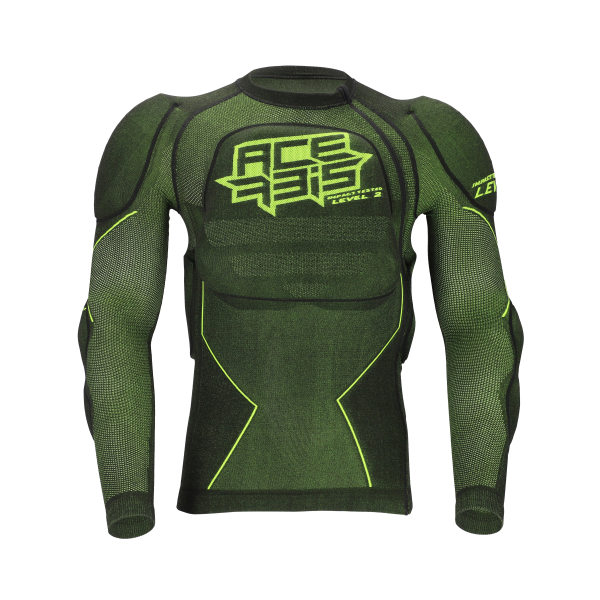 Acerbis X-Fit Future 2. szintű védőruha, fekete/sárga, L/XL, 10, nordicamoto.ro