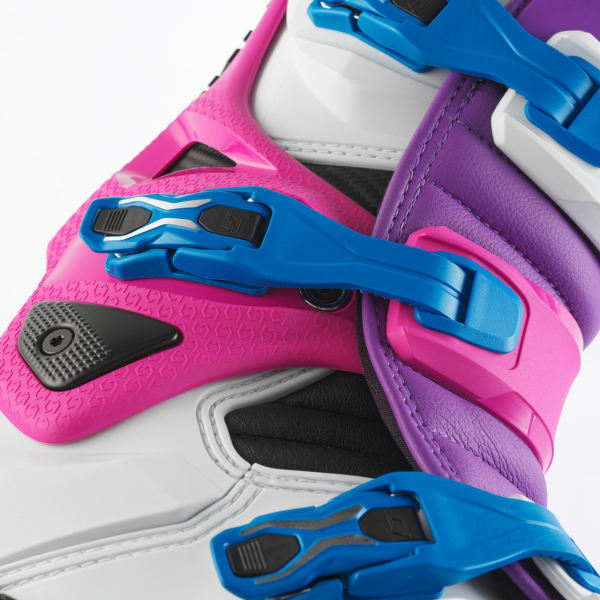 Gaerne SG-22 Enduro csizma, lila/fehér/rodamin, 6, nordicamoto.ro