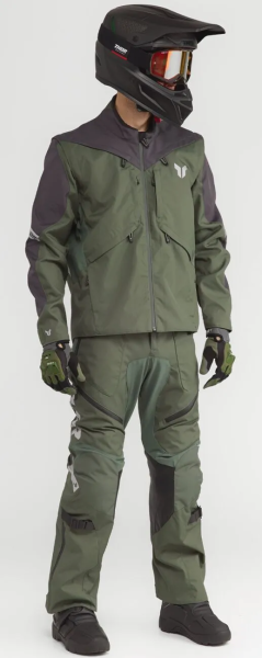 THOR Terrain Over-the-boot nadrág, Army/Charcoal, 48-as méret, 6, nordicamoto.ro