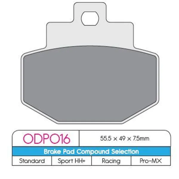 Odp organikus fékbetétek, 1, nordicamoto.ro