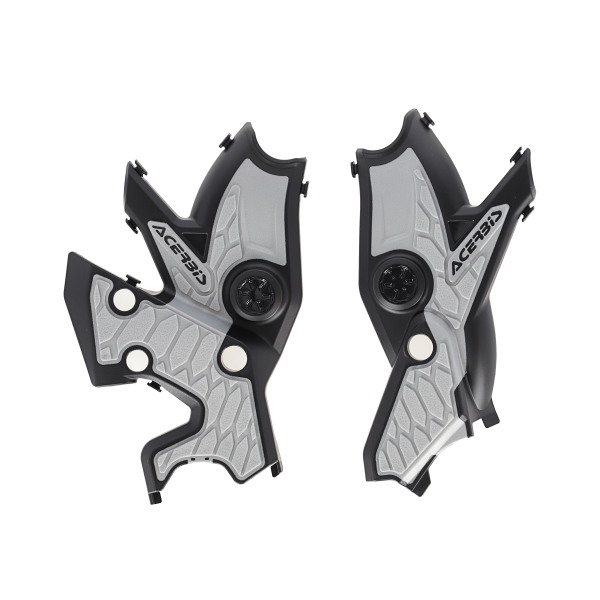 Acerbis X-Grip védők a Yamaha Tenere 700-hoz (19'-26') fekete/ezüst, 1, nordicamoto.ro