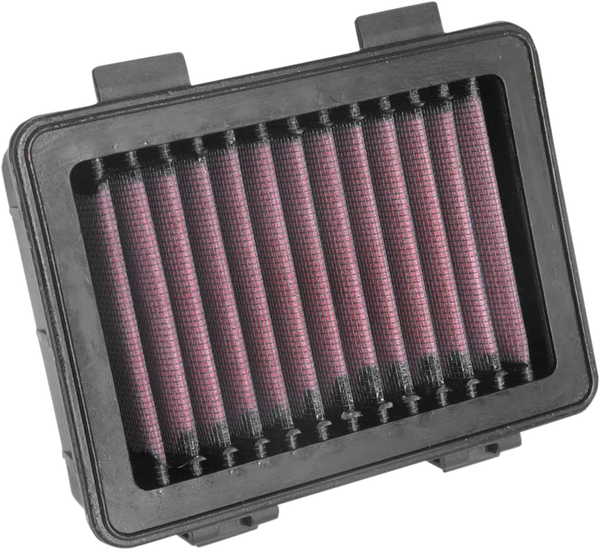 High-flow Air Filter Black, Red, 4, nordicamoto.ro