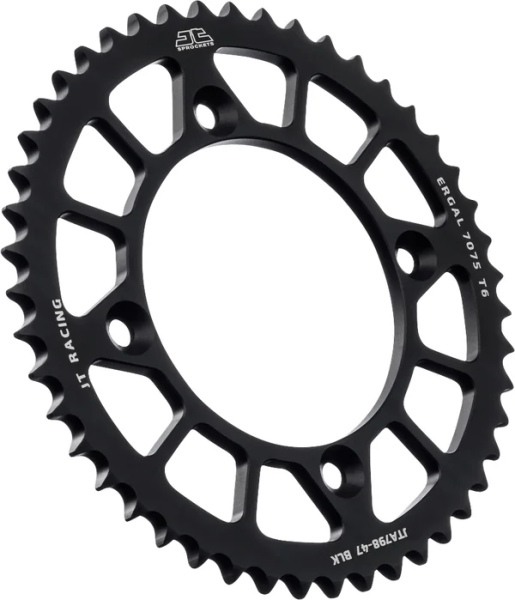 JT SPROCKETS Rear Sprocket Silver, 2, nordicamoto.ro