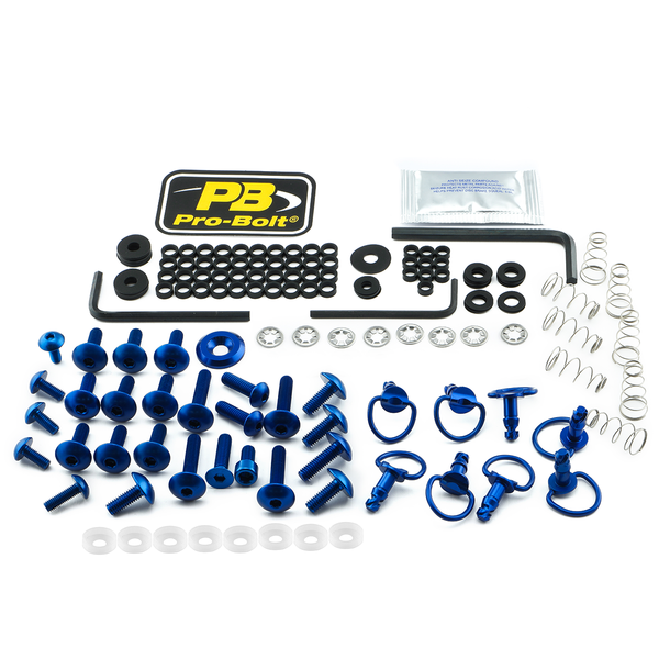 Fairing Bolt Kit For Yamaha Blue, 1, nordicamoto.ro