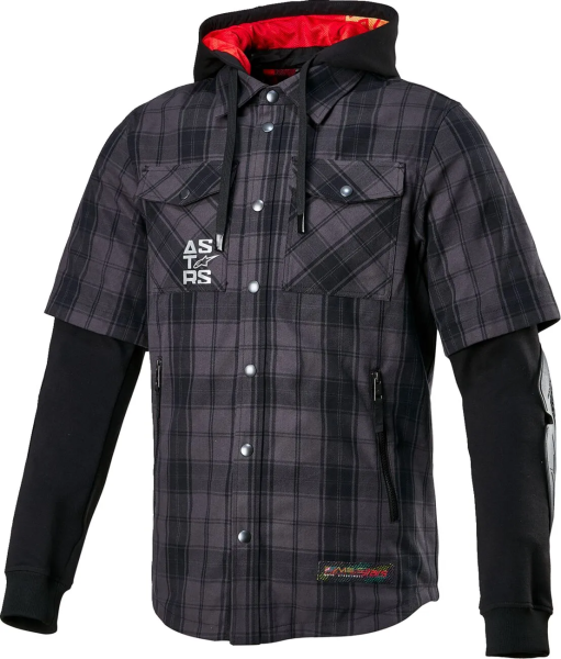Geaca/Camasa Moto Alpinestars Tartan Black/Gray M, 1, nordicamoto.ro