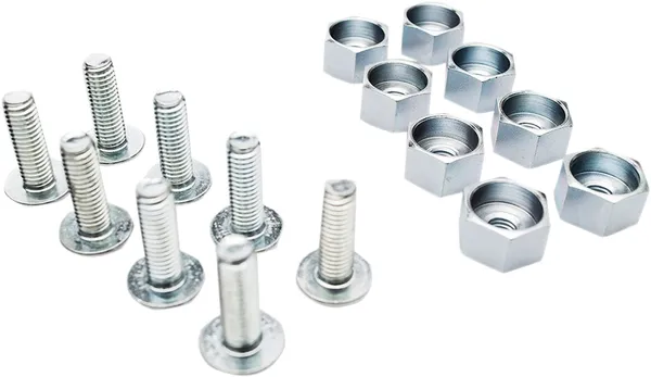 Screw Set For Evo Carriers Silver, 1, nordicamoto.ro