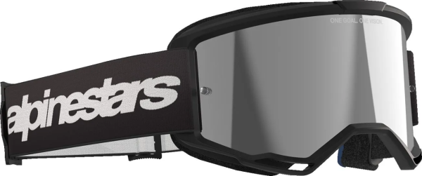 Alpinestars Vision 3 Wordmark fekete síszemüveg, 3, nordicamoto.ro