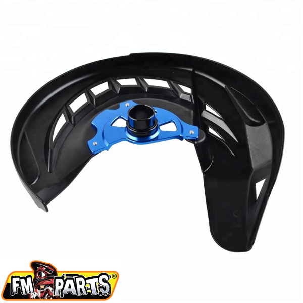 Fm-Parts első féktárcsa-védő KTM/Husqvarna modellekhez, fekete/kék, 2015–2022, 1, nordicamoto.ro