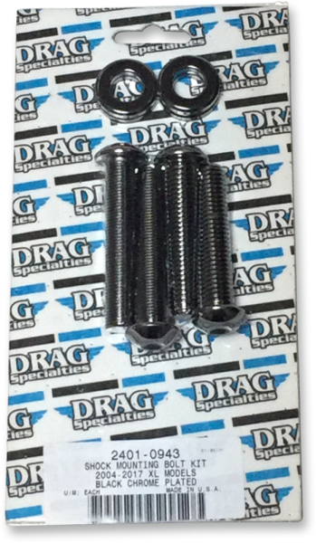 Shock Mount Kit Black, 2, nordicamoto.ro