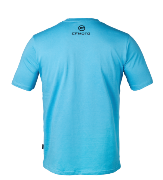 TRICOU CFMOTO LOGO – ALBASTRU / NEGRU, 8, nordicamoto.ro