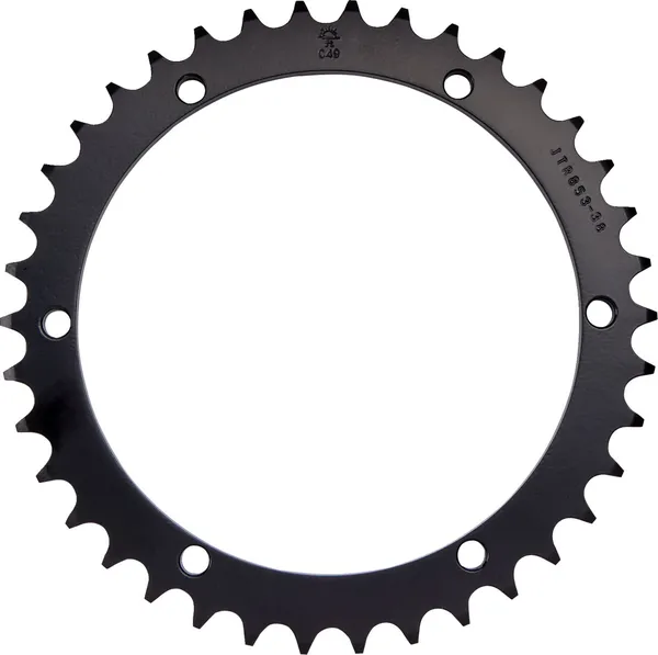 JT SPROCKETS Acél hátsó lánckerék, fekete, 1, nordicamoto.ro