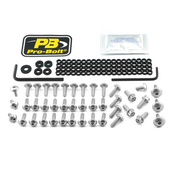 Fairing Bolt Kit For Ducati Silver, 1, nordicamoto.ro