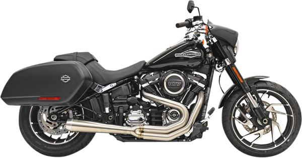 Road Rage Iii Short 2:1 Softail Exhaust Silver, 1, nordicamoto.ro