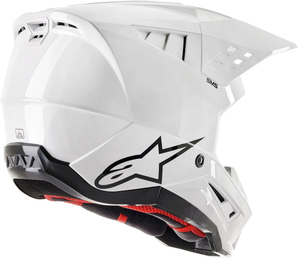 Alpinestars Supertech M5 sisak, fehér, fényes, 2XL méret, 7, nordicamoto.ro