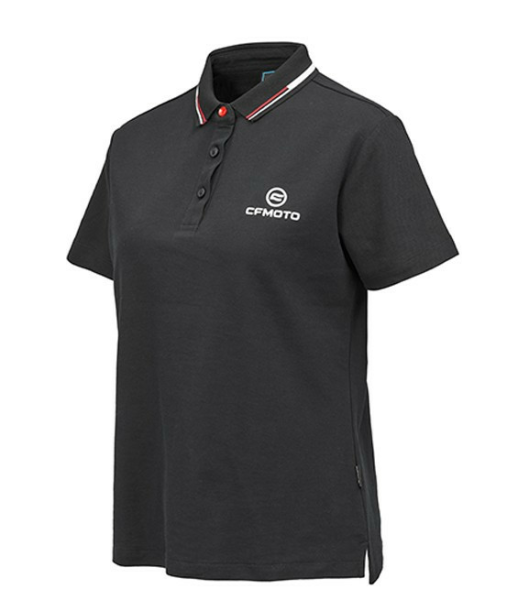 CFMOTO NŐI PÓLÓ GALLÉRRAL (LAPEL) – FEKETE, 7, nordicamoto.ro