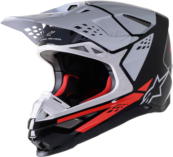 Supertech M8 Factory Helmet Black, Red, White  L, 1, nordicamoto.ro