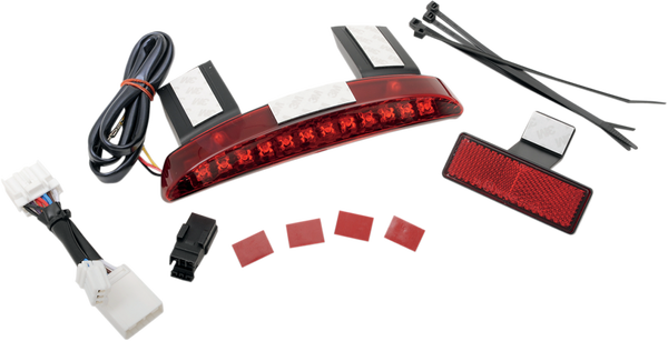 Led Running Light And Brake Light Assembly Red, 1, nordicamoto.ro