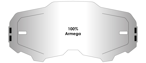 AirScreen 100% Armega lencse – rögzítőmechanizmus nélkül, 1, nordicamoto.ro