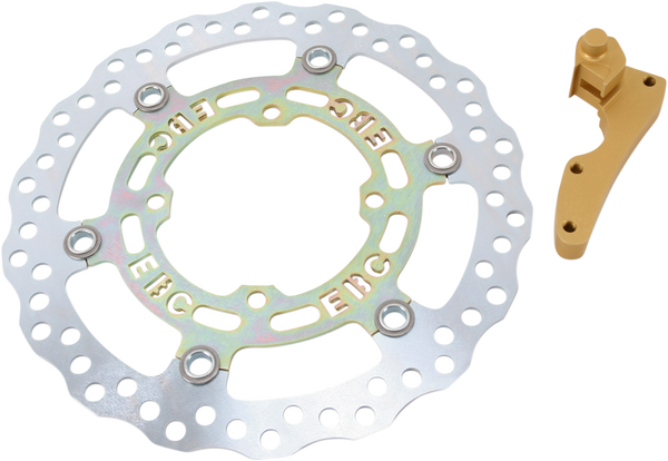 Os Series Supercross Contour Front Oversize Brake Rotor Gold, Silver, 1, nordicamoto.ro