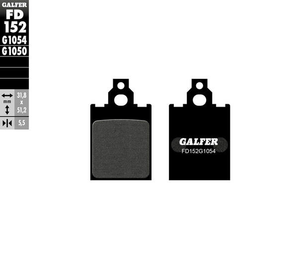 Semi-metallic Brake Pads, 1, nordicamoto.ro
