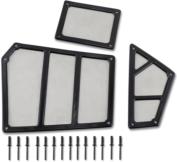 Hot Air Elimination Kit Black, 1, nordicamoto.ro