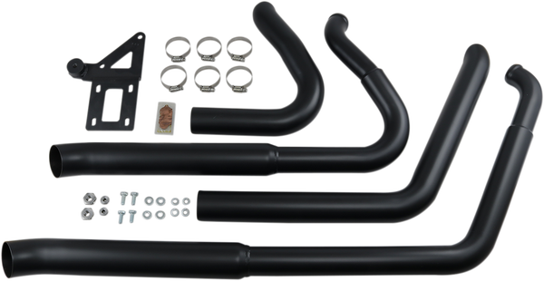 Pro-street Exhaust System Black, 3, nordicamoto.ro