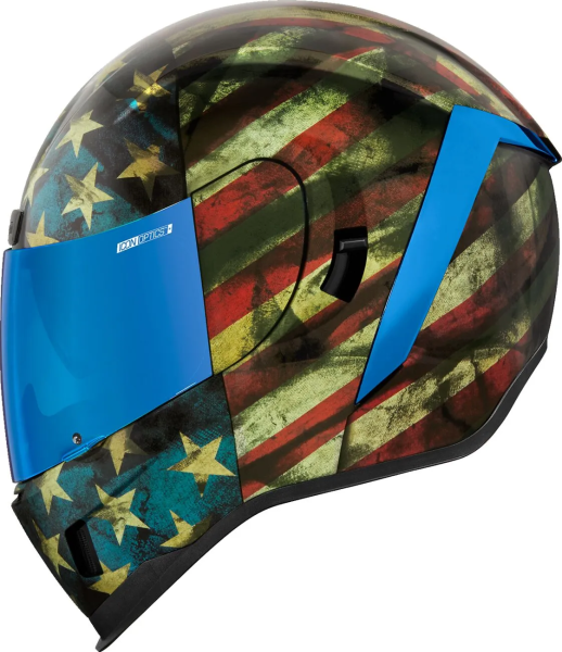 Icon Airform Old Glory vörös/fehér/kék S méretű sisak, 14, nordicamoto.ro