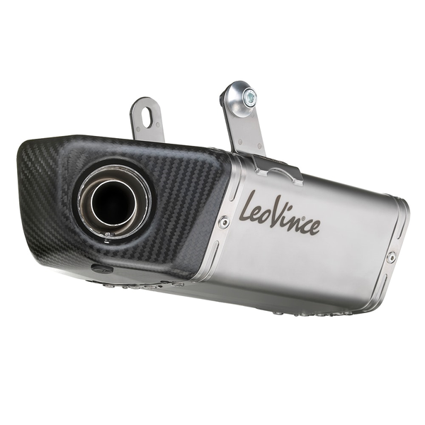 Underbody Full-system Exhaust Black, Silver, 3, nordicamoto.ro