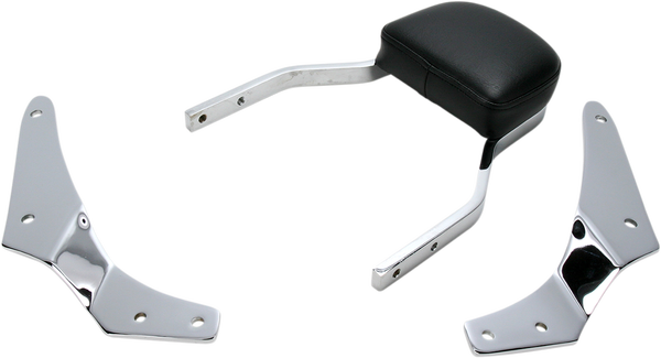 Square Sissy Bar Kit Chrome, 1, nordicamoto.ro