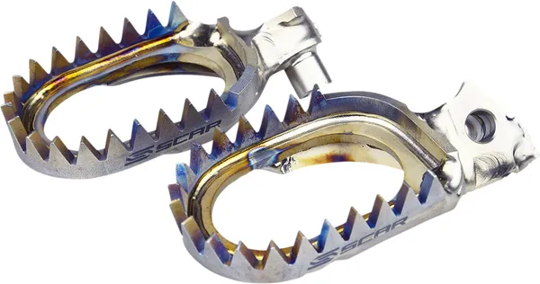Anti Mud Titanium Footpeg, 2, nordicamoto.ro