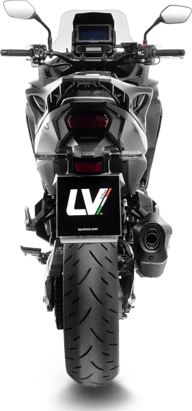 LeoVince LV-12 R Black Edition Slip-On kipufogórendszer a Honda NT1100-hoz, 5, nordicamoto.ro