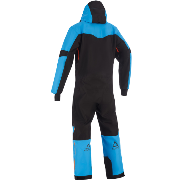 AMOQ Void V2 Monosuit Insulated Black/Sky Blue/Orange S, 4, nordicamoto.ro