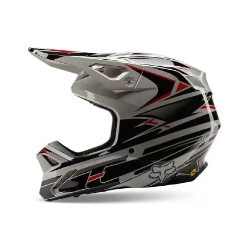 Fox V1 Goat Strafer Black YM gyermek sisak, 9, nordicamoto.ro