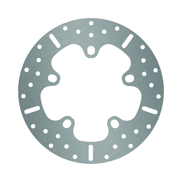 D-series Round Brake Rotor Silver, 2, nordicamoto.ro