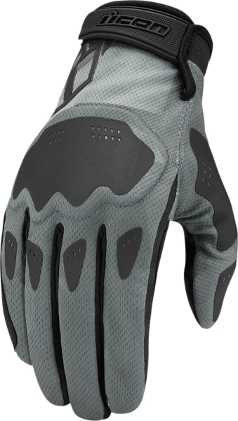 Manusi Textil/Piele Icon Hooligan™ Black/Green 3XL, 11, nordicamoto.ro
