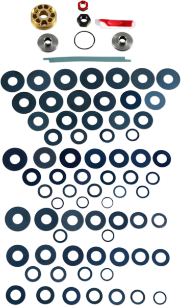 Gold Valve Shock Kit Gold, 2, nordicamoto.ro