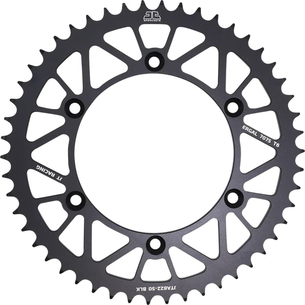 JT SPROCKETS Fekete hátsó lánckerék, 1, nordicamoto.ro
