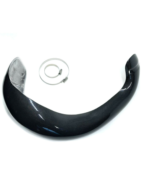 FMF Fatty-Gnarly Tekmo szénszálas rezonátorvédő KTM 250/300 (20–23) modellekhez, 1, nordicamoto.ro