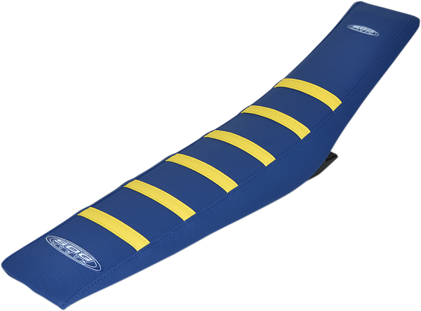6-rib Gripper Seat Cover Blue, 1, nordicamoto.ro