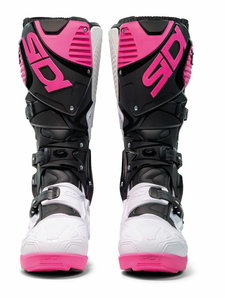 Cizme Sidi Crossfire 3 SRS Black/White/Pink, 3, nordicamoto.ro
