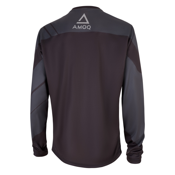 AMOQ Snowcross Jersey Black/Dk Grey/HiVis XS, 3, nordicamoto.ro