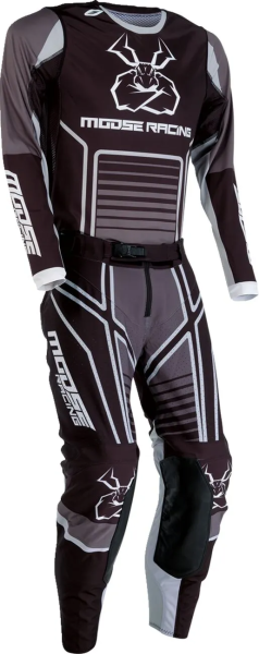 Tricou MOOSE RACING Agroid Black 2XL, 3, nordicamoto.ro