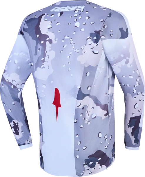 Alpinestars Fluid Lone gyerek póló, fehér/piros, M-es méret, 3, nordicamoto.ro